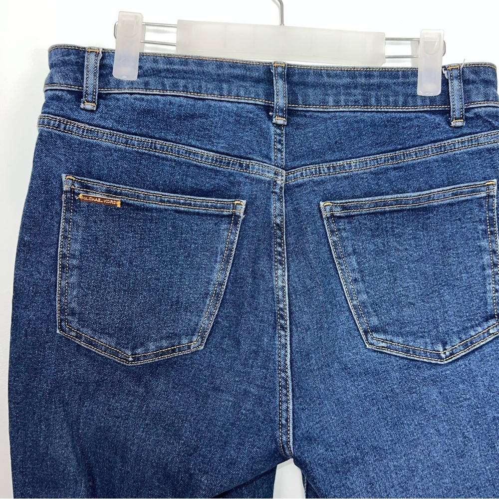 Michael Kors High Rise Straight Leg Jeans Medium Wash Women’s Size 8 - Picture 8 of 14